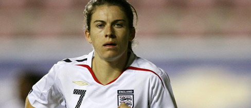 England winger Karen Carney